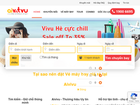 'aivivu.com' screenshot