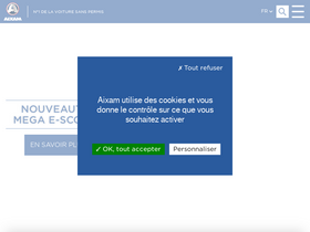 'aixam.com' screenshot