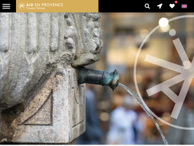 'aixenprovencetourism.com' screenshot