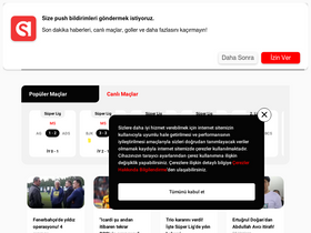 'ajansspor.com' screenshot