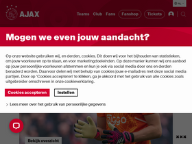 'ajax.nl' screenshot