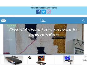 'ajib.fr' screenshot