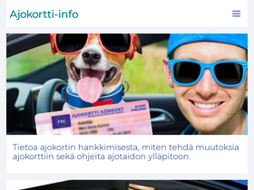 'ajokortti-info.fi' screenshot
