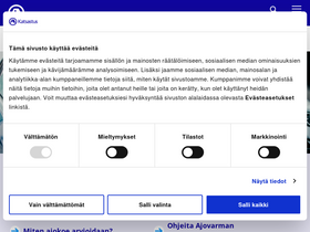 'ajovarma.fi' screenshot