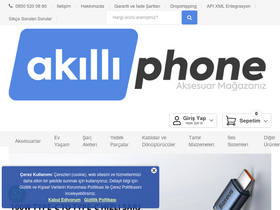 'akilliphone.com' screenshot