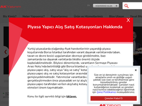 'akyatirim.com.tr' screenshot