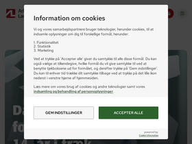 'al-bank.dk' screenshot