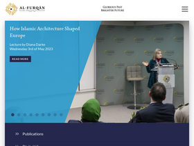 'al-furqan.com' screenshot