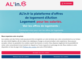 'al-in.fr' screenshot