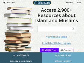 'al-islam.org' screenshot