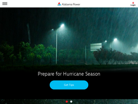 'alabamapower.com' screenshot