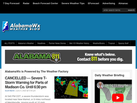 'alabamawx.com' screenshot