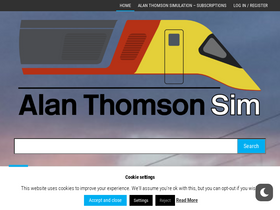 'alanthomsonsim.com' screenshot