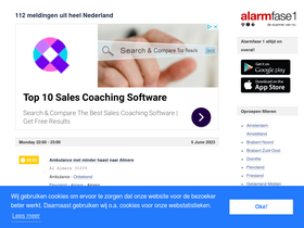 'alarmfase1.nl' screenshot