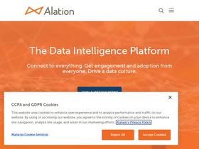 'alation.com' screenshot