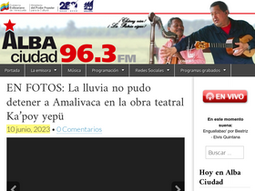 'albaciudad.org' screenshot