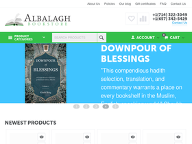 'albalaghbooks.com' screenshot