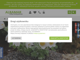 'albamar.pl' screenshot