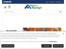 'albertsonsmarket.com' screenshot