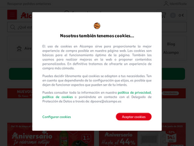 'alcampo.es' screenshot