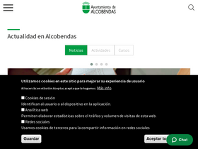'alcobendas.org' screenshot