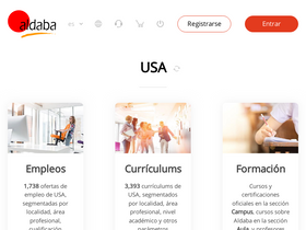 'aldaba.com' screenshot