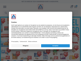 'aldi.nl' screenshot