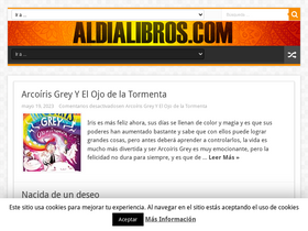 'aldialibros.com' screenshot