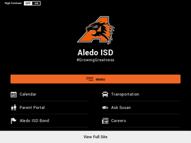 'aledoisd.org' screenshot