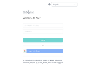 'alefed.com' screenshot