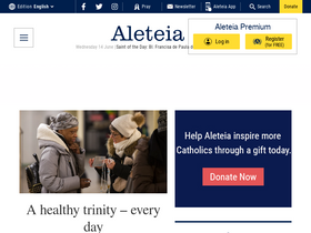 'aleteia.org' screenshot