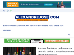 'alexandrejose.com' screenshot