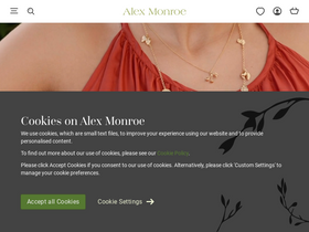 'alexmonroe.com' screenshot
