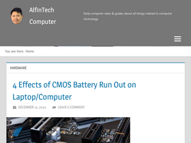 'alfintechcomputer.com' screenshot