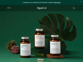 'algaecal.com' screenshot