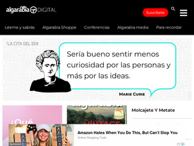 'algarabia.com' screenshot