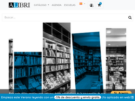 'alibri.es' screenshot