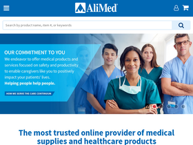'alimed.com' screenshot