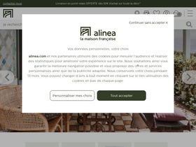 'alinea.com' screenshot