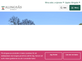 'alingsas.se' screenshot