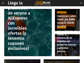 'alixblog.com' screenshot