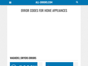 'all-errors.com' screenshot