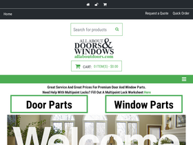 'allaboutdoors.com' screenshot