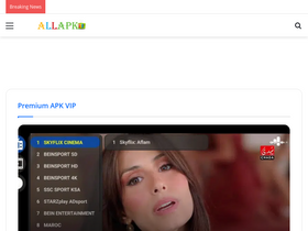 'allapktv.com' screenshot