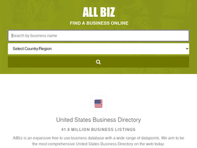 'allbiz.com' screenshot