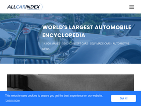 'allcarindex.com' screenshot