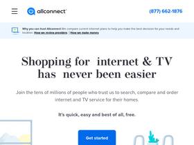 'allconnect.com' screenshot