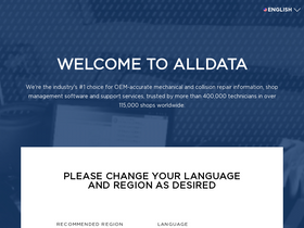 'alldata.com' screenshot