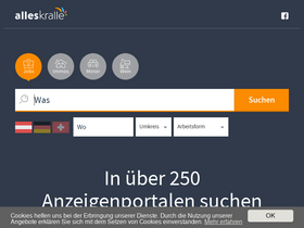 'alleskralle.com' screenshot