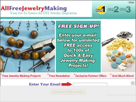 'allfreejewelrymaking.com' screenshot